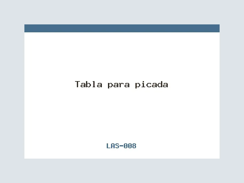Tabla para picada