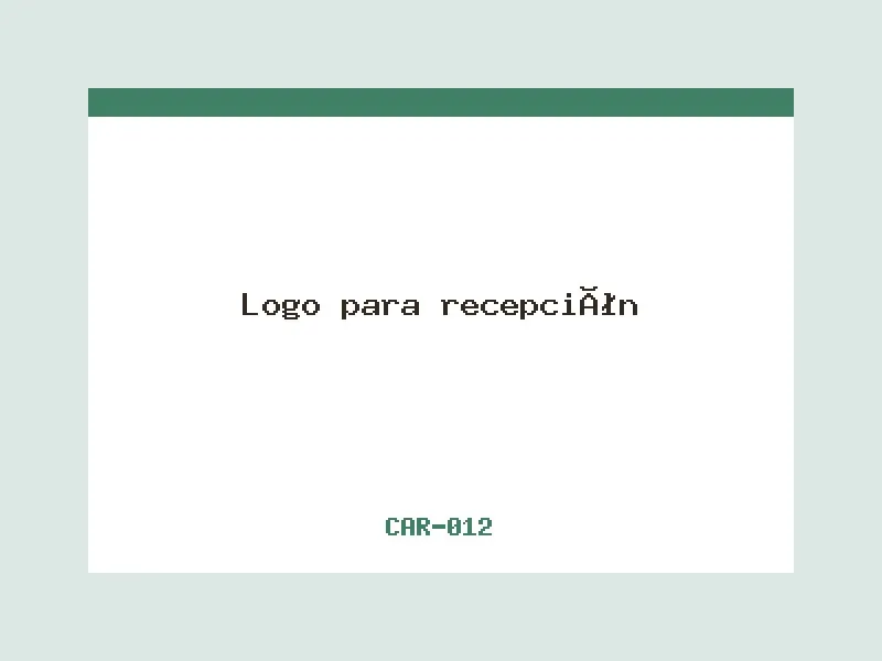 Logo para recepción